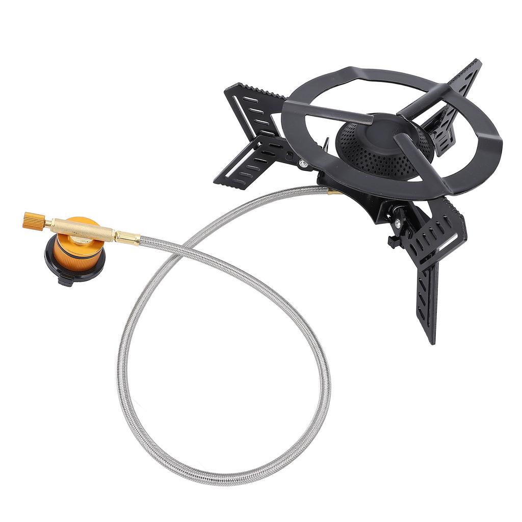 Camping Stove Portable Split Foldable Cassette Stove with Quick Ignition System for Outdoor