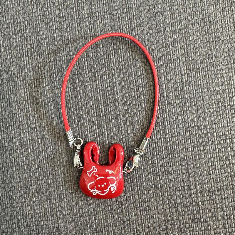 1pc Miniature Crossbody Bag Hanging Rope Doll Mini Model Scene Accessories Doll Pendant Suitable For 15-17cm Doll Decoration