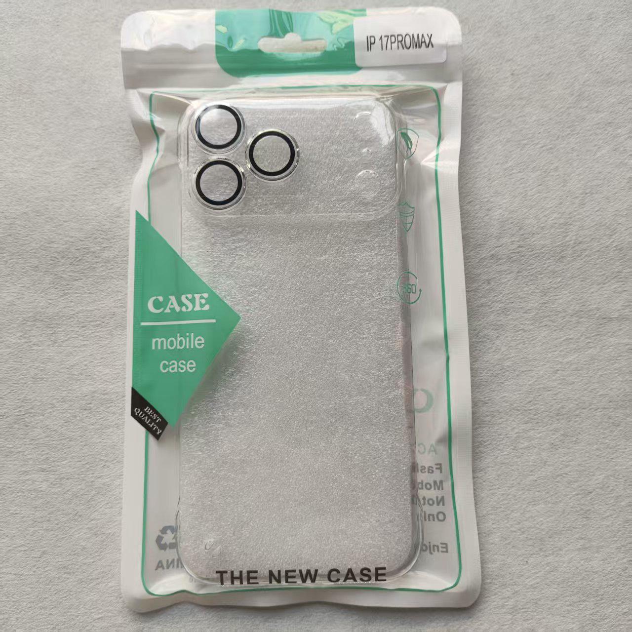 

Ultra-thin Clear Hard Case for Apple Air Phone 16/17 - Borderless Lens Protection Apple 17 Pro Max