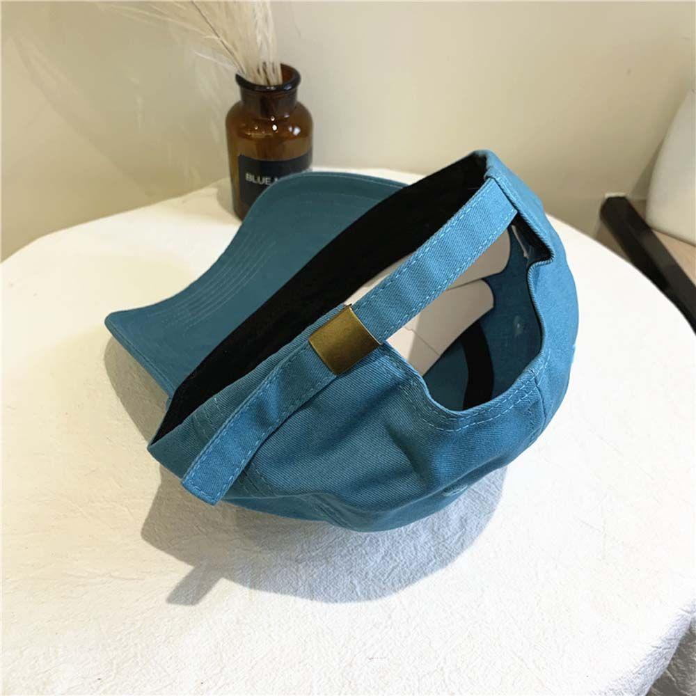 Trendy Adjustable Male Letter Hip-Hop Simple Embroidery Sport Caps Sun Hat Baseball Cap