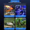 Mini Aquarium verwarmingsstaaf Vissenkom Aquarium Verwarmer Dompelbare Thermostaat Verwarmer 18-34°C Instelbare Temperatuur USB Opladen