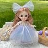 Bambola Moda Carina Non Tossica da 17 cm con Vestiti e Scarpe Articolata 13 Articolazioni Viso Carino Dolce Regalo di Compleanno per Bambini Giocattoli per Bambini Bambole Principessa