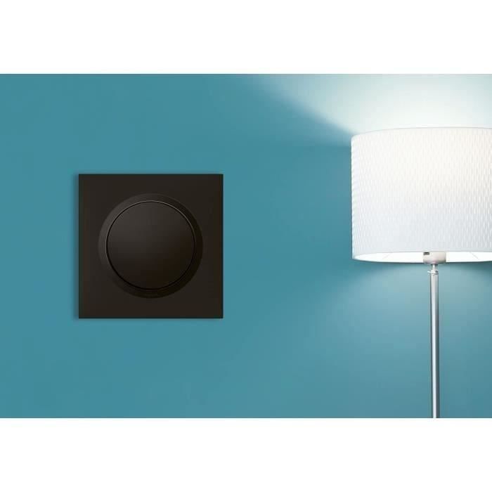 LEGRAND - 10a Black Dooxie Modular Two-way Switch