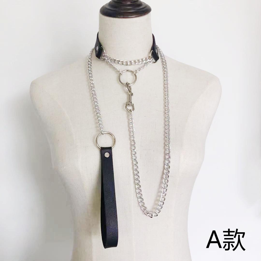 

Модное панк-готическое винтажное ожерелье с кожаным воротником, готическое сердце, подвески One Size