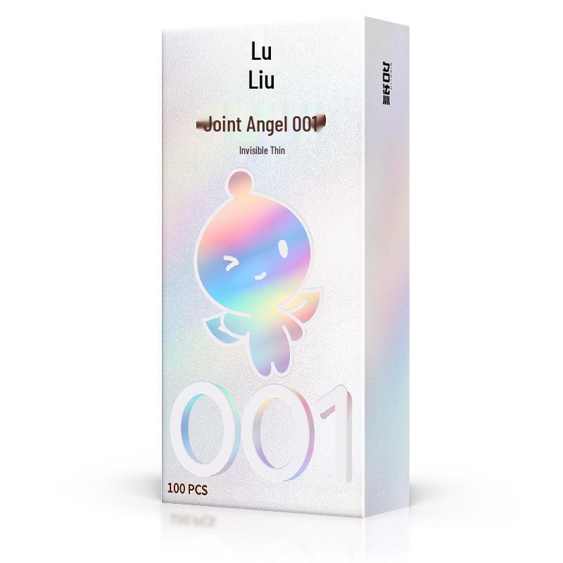"Celebrity Night Extra-Large Condoms: Oil & Water-Friendly, 50/100pcs Angel Leaflet"