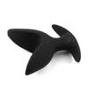 Unisex Soft Silicone Waterproof V Shape Butt Anal Plug Dildo Prostate Massager