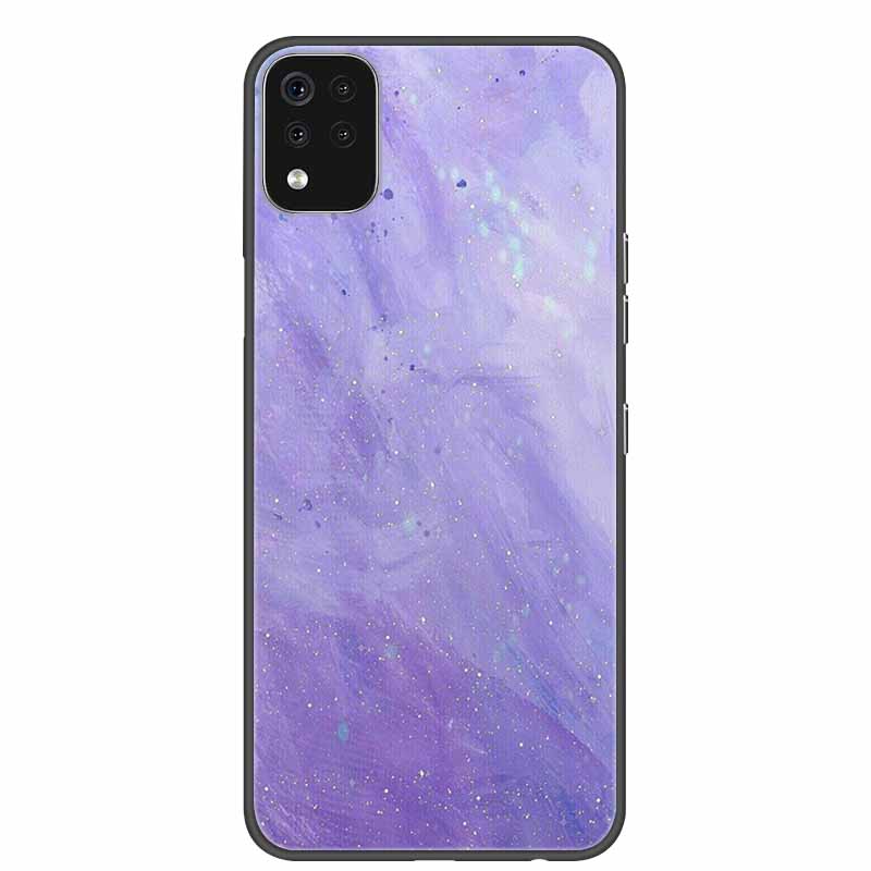 

For LG K42 K52 K62 Q52 Case Marble Bumper Silicone TPU Soft Cover Phone Case For LGK52 LGK62 LGK42 LGQ52 K 52 K 42 Cartoon Funda LG K62