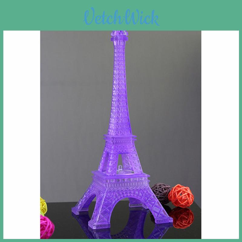 Eiffel Tower Led Night Light With Color Changing Glow For Home Decor