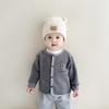 Baby Herbst/Winter Korallenfleece Jacke - Warmer, Verdickter Cardigan für Säuglinge & Kleinkinder, Jungen & Mädchen.