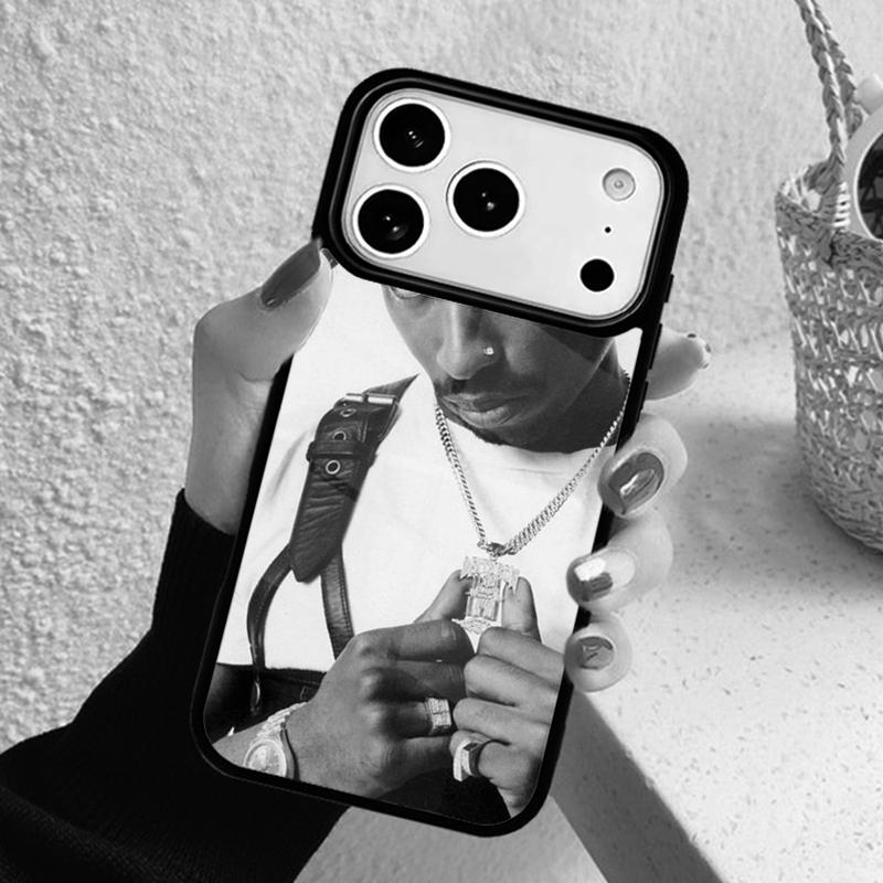

Tupac 2pac soft Phone Case For iPhone 17 Air 16 15 14 13 12 11 Pro Max Plus iPhone 14 Pro