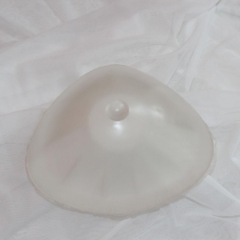 Triangular Transparent Silicone Breast Prosthesis Replacement