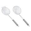 ZISIZ Round Handle Kitchen Skimmer with Hook
