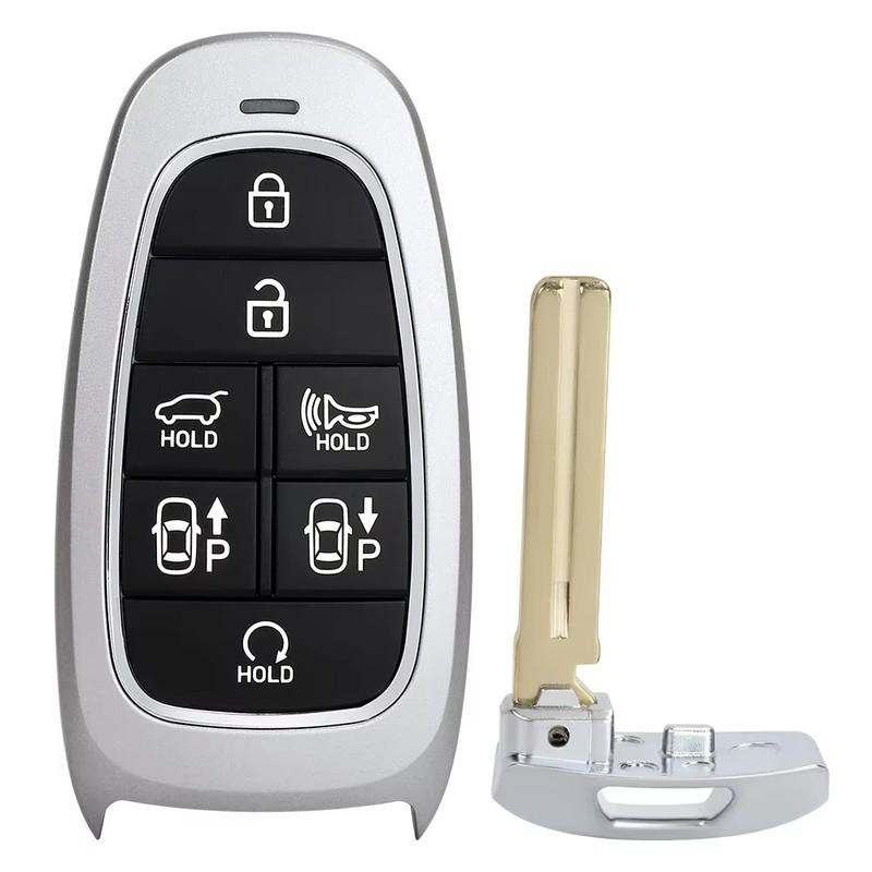 Keyecu Para Hyundai Tucson 2021 2022 2023 2024 Mando a Distancia Inteligente para Coche 433MHz Con Chip ID47 95440-N9082 ID de la FCC: TQ8-FOB-4F28