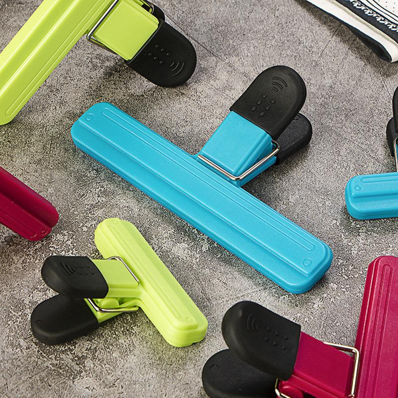 Portable T-type Kitchen Food Sealing Clip Plastic Bag Moisture Proof Leak Proof Freezer Bag Clips Clips for Food Bags DJ001