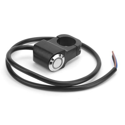 78in 22mm LED Kontrollleuchte Motorradschalter Lenker EIN/AUS Universal für ATV UTVBlaues Licht