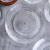SIFAR Transparent European Glass Fruit Plate