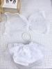 17cm Labubu Doll Formal Wedding Wear: Silicone Couple Suit & Dress - Princess Series