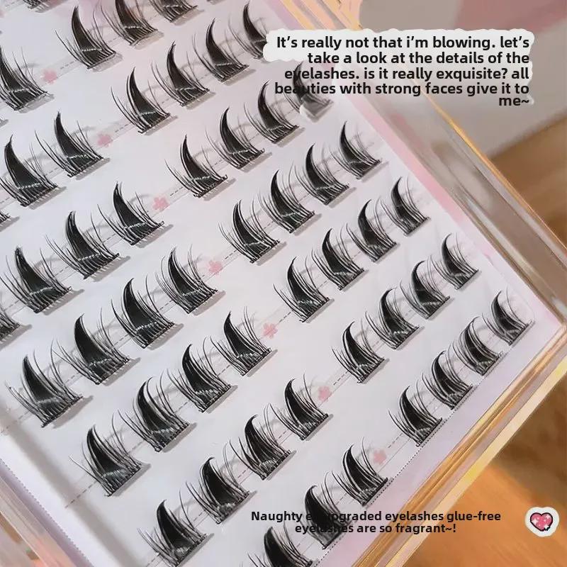 Feixi Naughty Elf Self-Adhesive Thick False Eyelashes for Big Barbie-Eyes