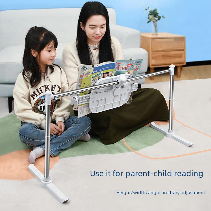 Paifan Adjustable Multifunctional Reading Stand - Height, Angle, and Width Customizable for Bed Use