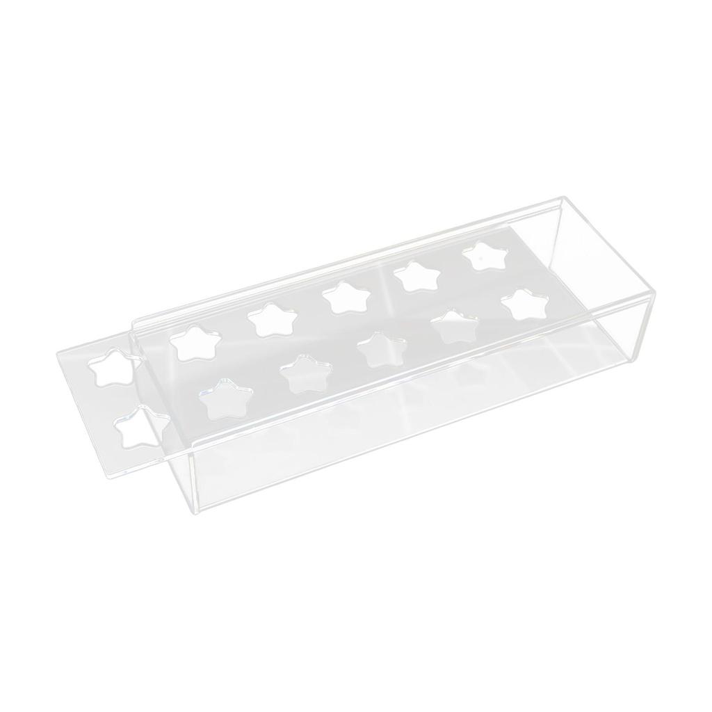 Clear Acrylic Flower Vase Rectangular Floral Arrangement Decorative Modern Wedding