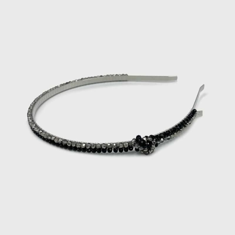 Jean Paul Clarisse Knotted Crystal Hairband LFHB0754
