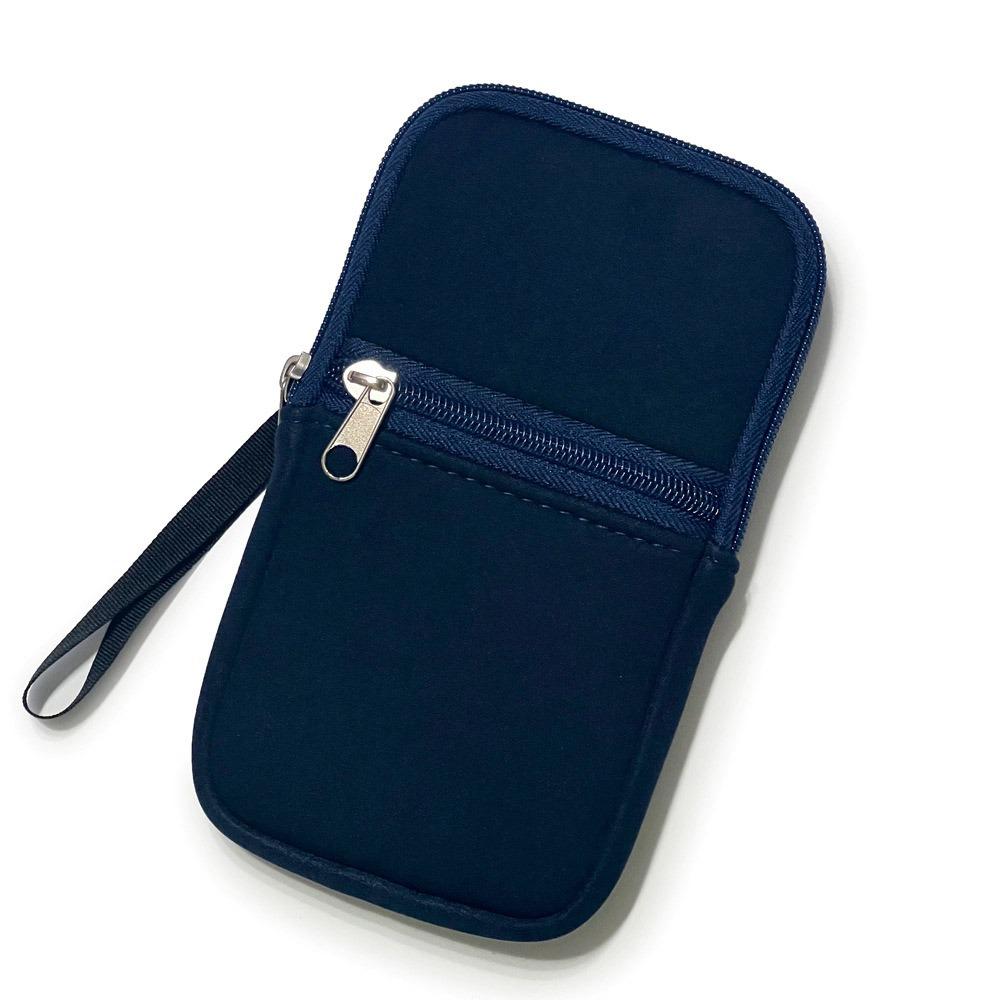 Neoprene Zipper Phone Bag Belt Wearing Phone Bag Pouch  Portable Power Source