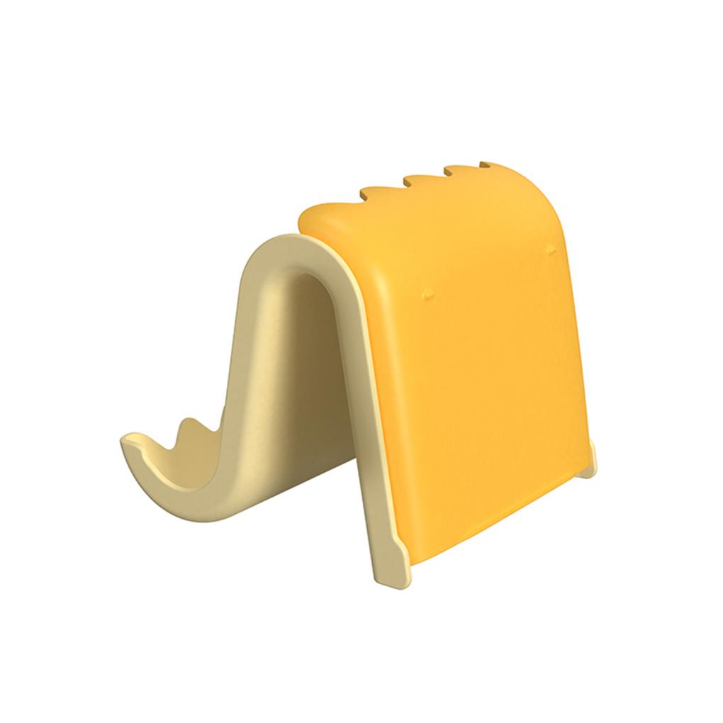 

Подставка для крышки кастрюли Кухонная столешница Организация Лопатка для выпечки Полка Многоразовый совок Палочки для еды Подставка для посуды Держатель жёлтый