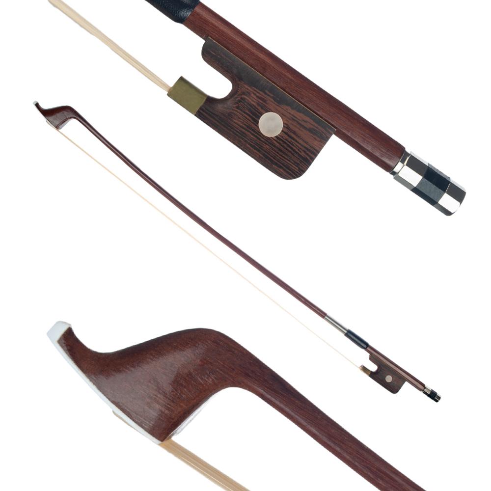 Buy French Style Bows for Size 4/4 Double Bass Brazilwood Bow Horsehair