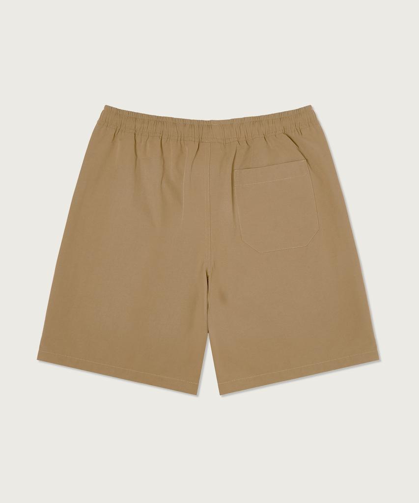 CHAMPION C-Logo Woven Shorts Beige