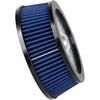 Sucker Air Cleaner Element Replacement For Harley Dyna 1999-2017 Softail 2000-2015 Touring 1999-2007, Blue (Except 2008-2016 Touring/Trike)