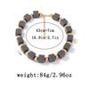 Minimalist Personality Multi Layer Handmade Geometric Colorful Square Beaded Bohemian Necklace Women Fashion Jewelry
