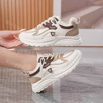 Neue Herbst-Freizeit-Sportschuhe ins leichte weich-gepolsterte dicke Sohle Schuhe G