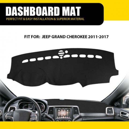 Кожаная накладка на панель приборов, коврик на панель приборов, панель приборов для Grand Pad 2011-2017 Jeep Cherokee T