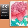 Dutch White A4 Thickened Cardboard: 8K Hand-Painted & A3 Art Paper, 180g
