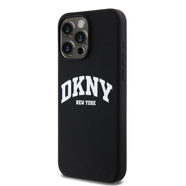 Dkny Dkhmp13Xsnyach Iphone 13 Pro Max6.7 Czarny/Black Hardcase Liquid Silicone White Printed Logo Magsafe