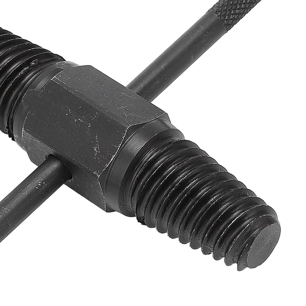 Screw Extractor Dual Use Water Pipe Broken Damaged Bolt Remover for 1/2in 3/4in Pipe Valve Faucet Removal Tool