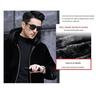 Men's Full Mink Fur Lapel Jacket - Winter Thick Faux Fur Coat