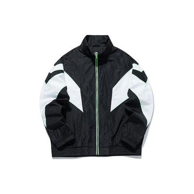 Anta Life Series Logo Patchwork Sportjacke Unisex Oberbekleidung Schwarz 152148612-2
