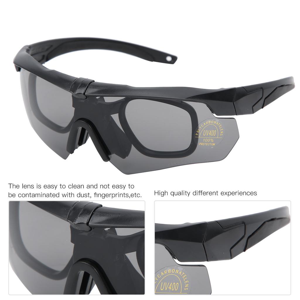 Taktische Militärbrille Sicherheitsschutz Anti-Impact-Brille Winddichte Outdoor-Ausrüstung
