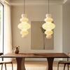 New Japanese LED Rice Paper Chandelier Living Room Dining Room Staircase Attic Indoor Home Lighting Decoration