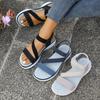 New Style Women's Sandals - Cool Shoes for Sports - Velcro Fastening - Large Size - Beach Shoes
