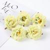 10Pcs Peony Artificial Flowers Head 6CM Fake Flowers for Home Room Wedding Decoration Arrangement DIY Carft Gifts Accessories