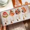 Chinesischer Stil Nationaler Trend Xi'an Wahrzeichen Metall Lesezeichen Lesezeichen Souvenir Geschenk