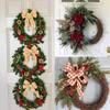 3/5Pcs Round Natural Rattan Wreath Stem Branch Ring Garland Wedding Birthday Party Decor Supplies Christmas Gift 15//20/25/35cm