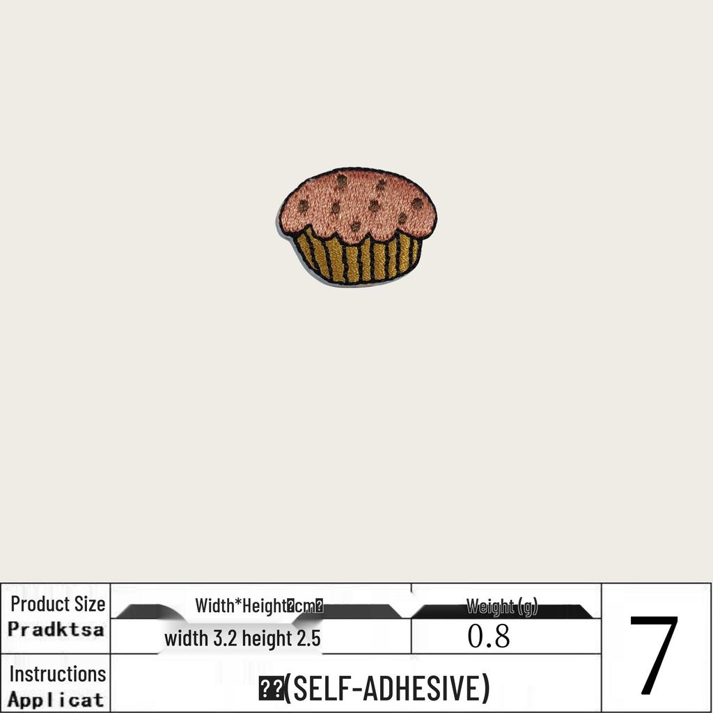 Na Yang Korean Style DIY Embroidery Patch Decorative Sticker for Clothing Accessories