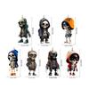 Horror Skull Pendant Decorative Charm Household Party Decoration Supplies for Children Girl Boys Festival Holiday Gift