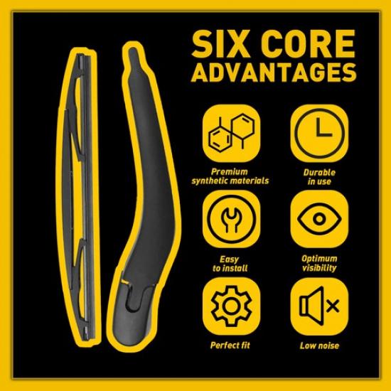 Fit 2008-2017 Buick Enclave US Rear Windshield Wiper Arm & Blade Kit Replacement