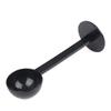Tamping Scoop 2 In 1 For Coffee Powder Coffeeware Measuring Tamper Spoon Plastic
