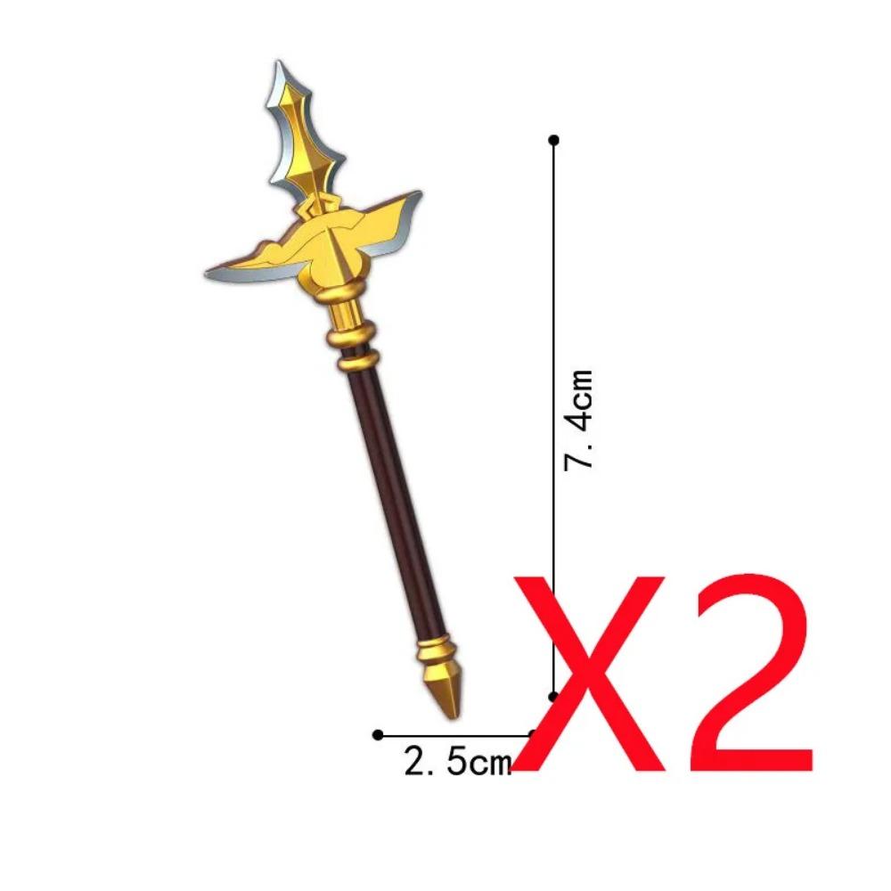 MOC Military Medieval Building Blocks Accessories Soldier Figures Bicolor Weapons Crossbow Sword helmet Tomahawk Toy Gift X006