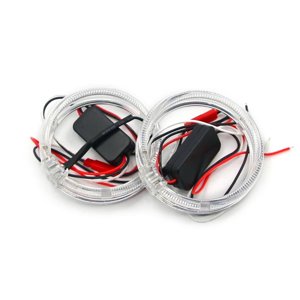 LED Light Guide OpticAngel Eyes DRL HaloRings for Car Headlight Daytime Running Lights Super Bright Waterproof Accessory